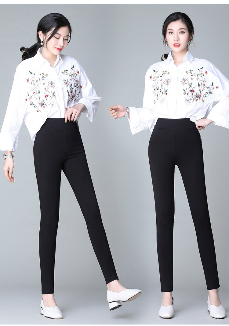Casual Pants Loose Guard Pants Black