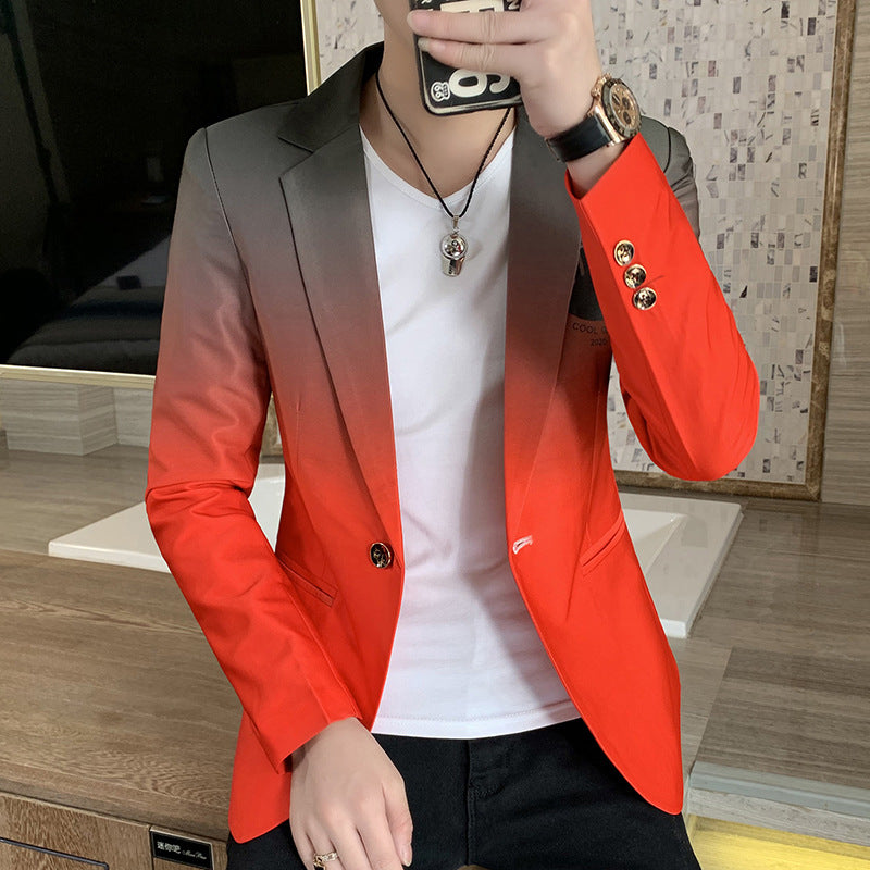 Men Fashion Trend Dress Jacket
