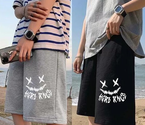 Hong Kong Style Straight Sports Pants
