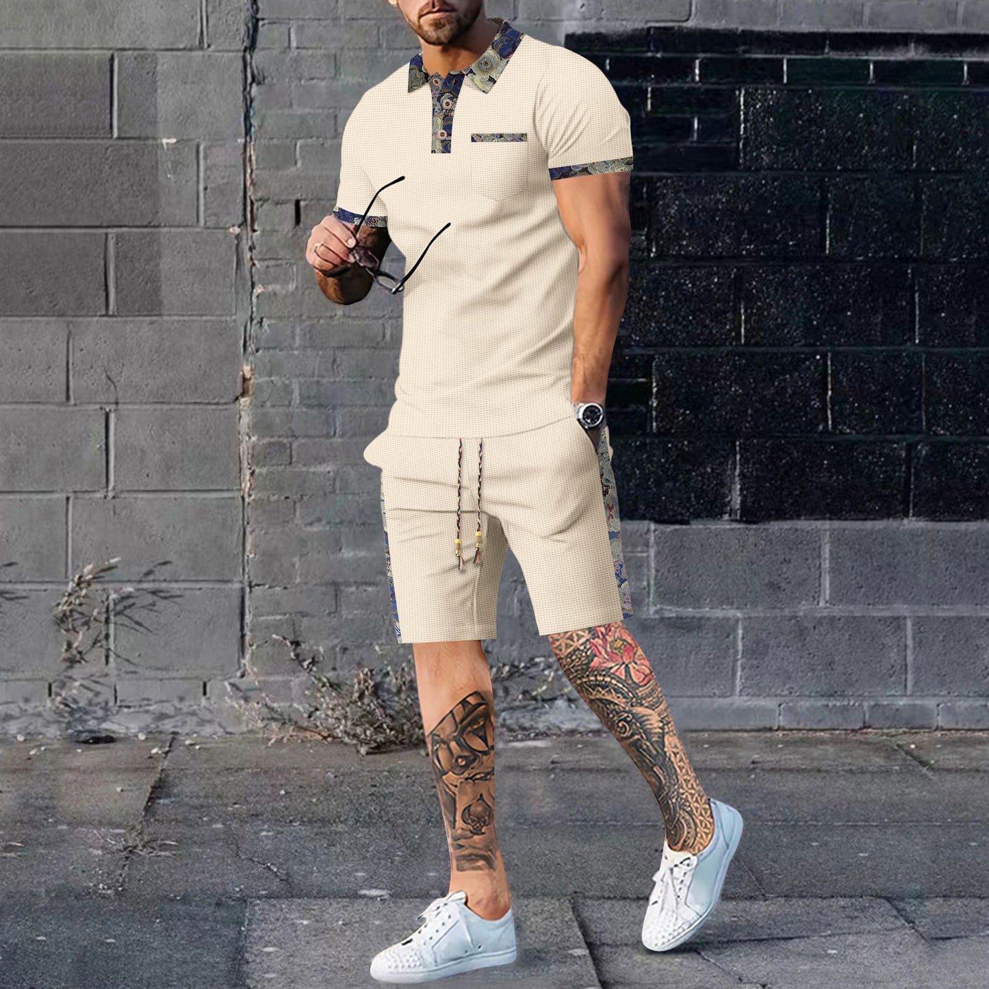 Casual Fashion Set Men